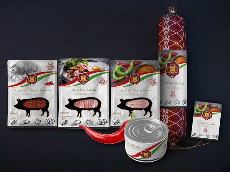 Nagykunhús - packaging design